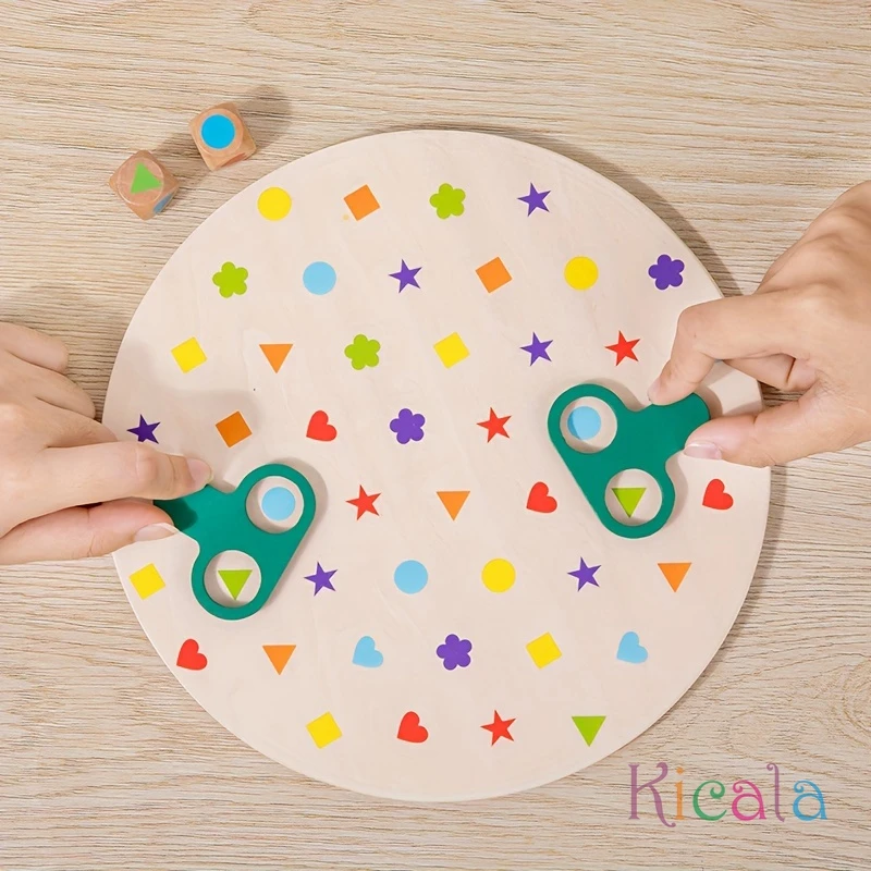 Деревянная настольная игра интерактивная игра-головоломка для родителей и детей