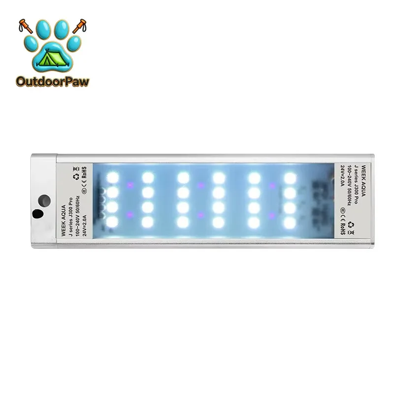 Фото Светодиодный светильник WEEK AQUA Full Spectrum RGB для аквариумов с контроллером, для аквариумных растений №3