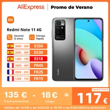 Global ROM Xiaomi Redmi Note 11 4G Smartphone 50MP AI Triple Camera Helio G88 90Hz Refrsh Rate 5000mAh 18W Charge Mobile