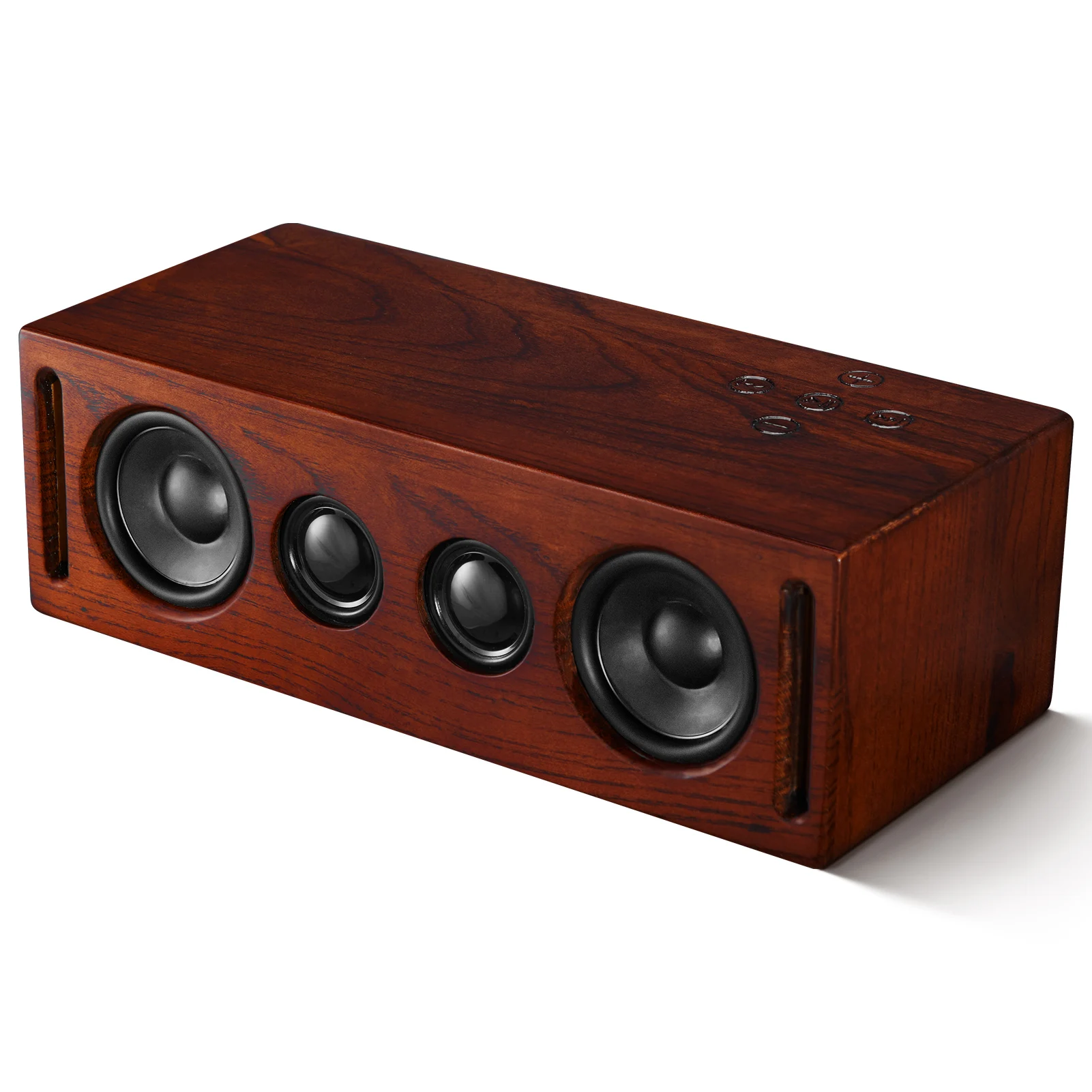 

2022 New Professional Subwoofer 40W Surround Sound Home Theater System Wooden Bluetooth Speaker home theatre system