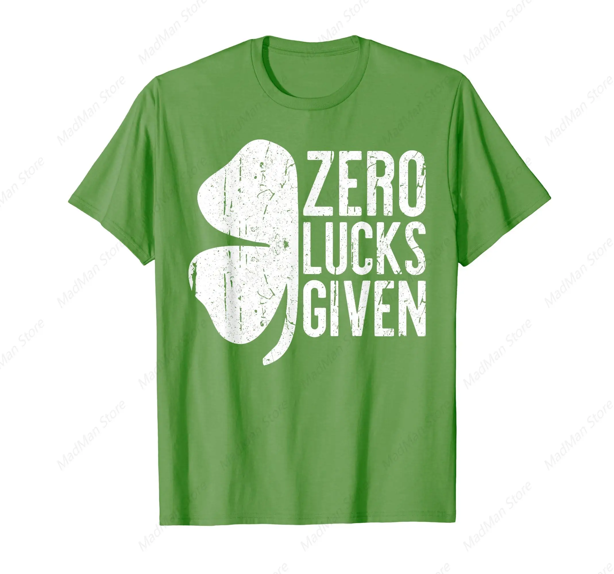 Футболка с надписью Zero Lucks