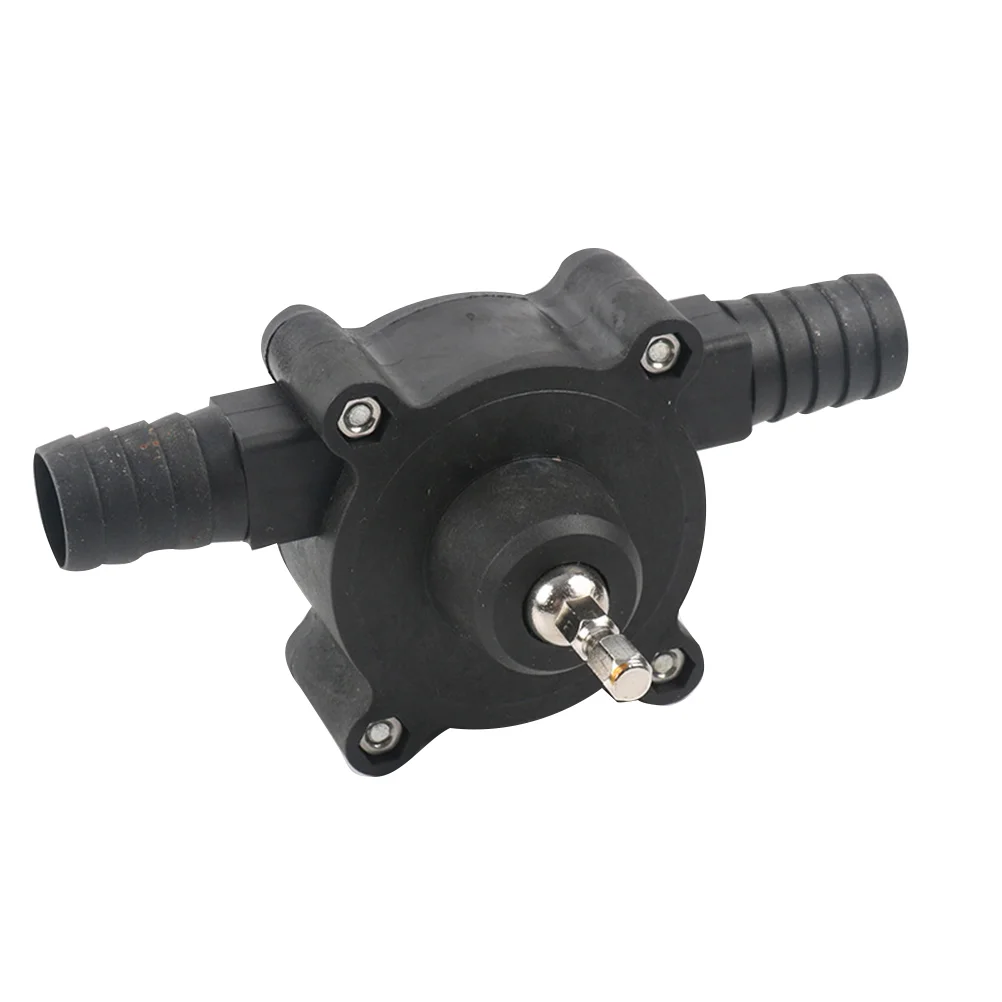 Portable Water Suction Pump Small Water Pump Oil Fluid Water Transfer Pumps Black