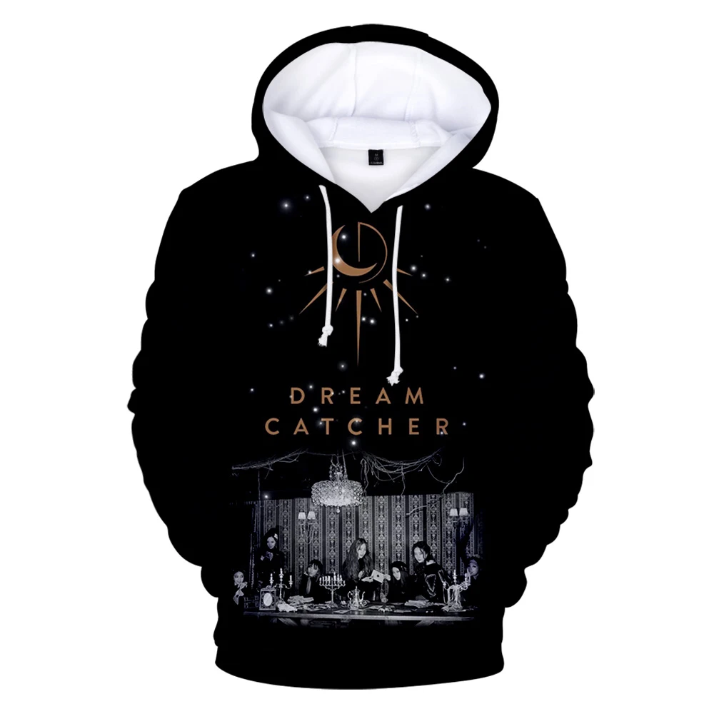 

Dreamcatcher Hoodies Y2k Fashion Kpop Fans Sweatshirt Women Men Long Sleeve Pullovers Hooded Korean Style Dreamcatcher Clothes