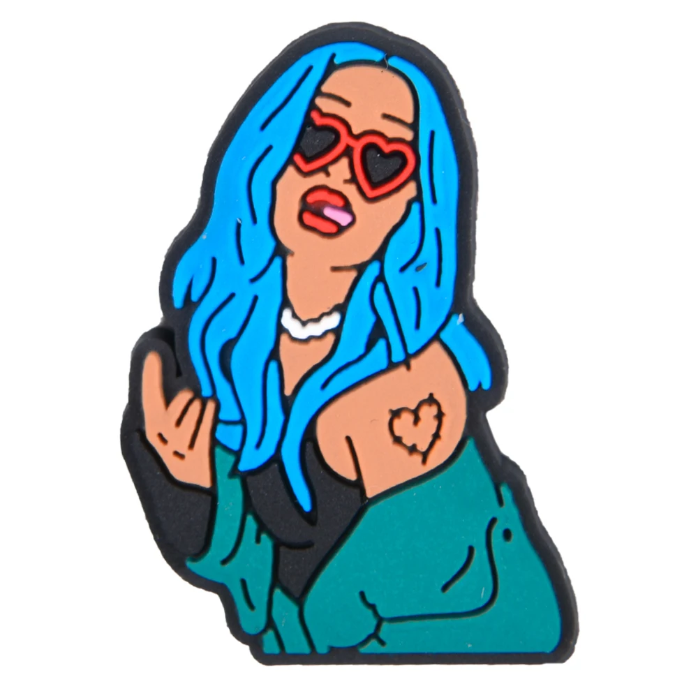 Новое поступление подвеска в стиле фильма Кроксы Женская обувь хип-хоп украшение