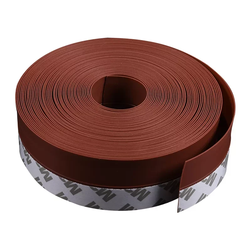 

2023NEW width door window bottom self adhesive silicone rubber seal strip weatherstrip Bar Door Sealing Strip Window Sealing Tap
