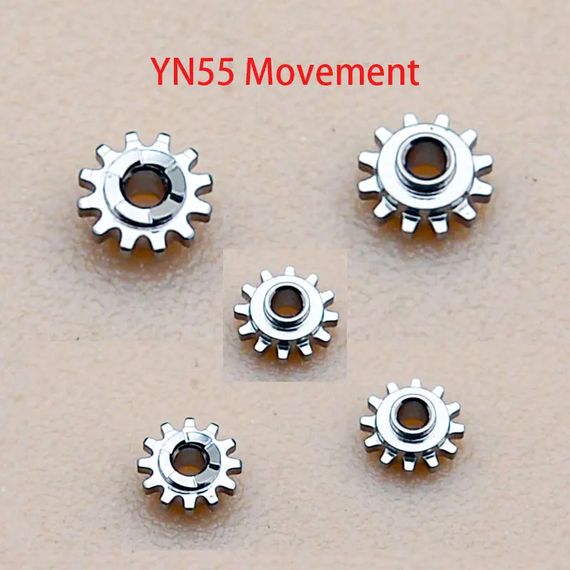 2/5 PCS Watch Movement Vertical Wheel and Clutch Wheel Fit YN55 YN56 Movement for Oriental Double Lion Watch Repair Spare Parts