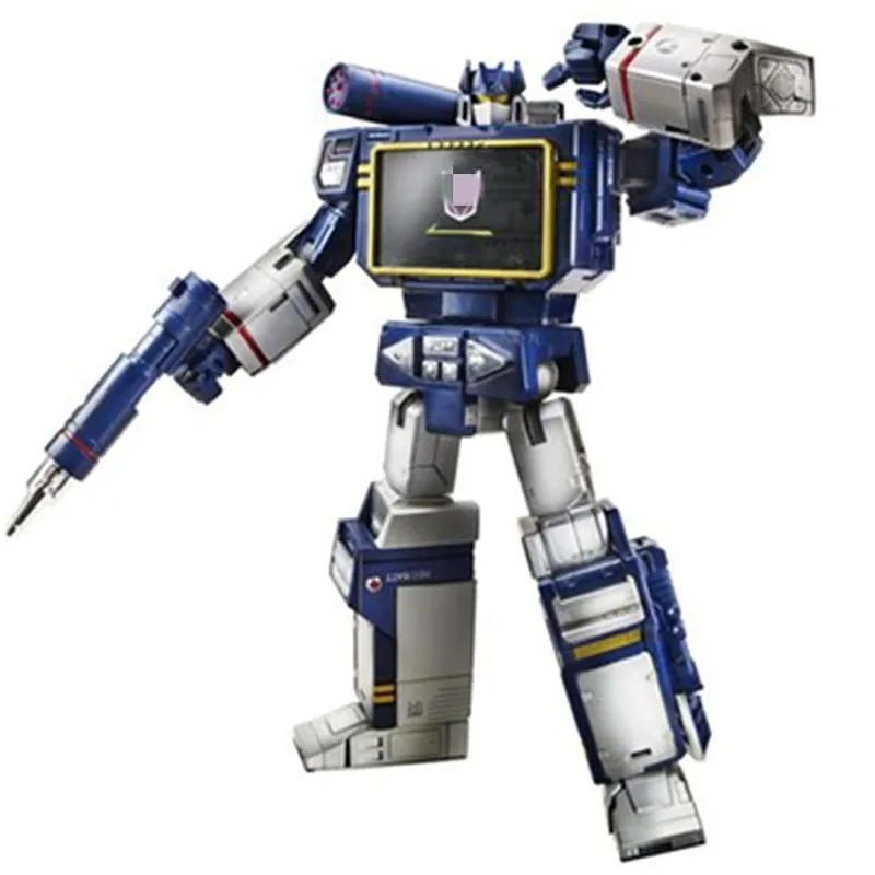 

Decepticon Member KO MP13 Sound Wave Turned Into A Tape Recorder Boy Collectible Toys