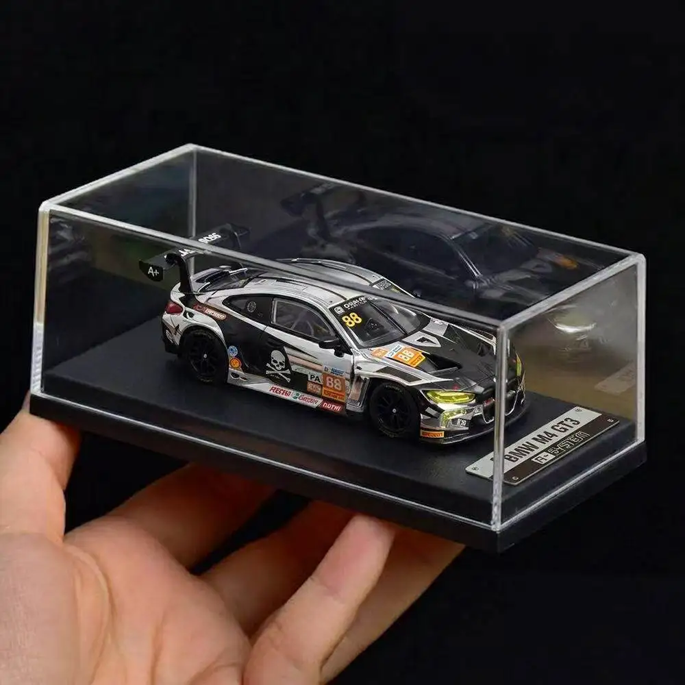 Модель автомобиля A+system 1:64 Black Boss, совместная серия, вторичная модификация M4 GT3 MMJ, лимитированная серия для Тайваня, литая под давлением имитационная модель из сплава. (art.: 3920dbeb032e2) - 3920dbeb032e2