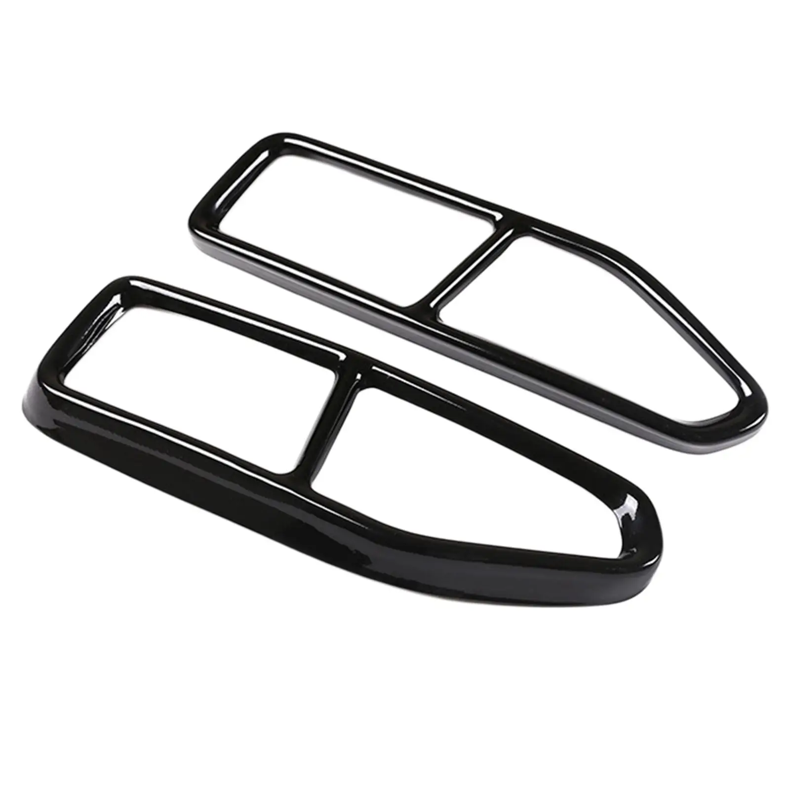 

2pcsTail Throat Pipe Frame Protection Cover for bmw 7 G11 Auto Accessories