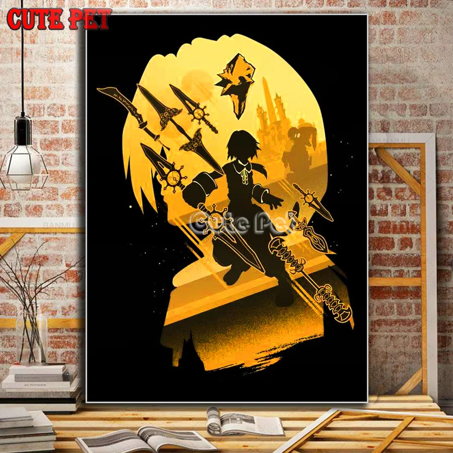 Японские мультфильмы Сделай Сам 5D алмазная живопись Классический Аниме персонаж