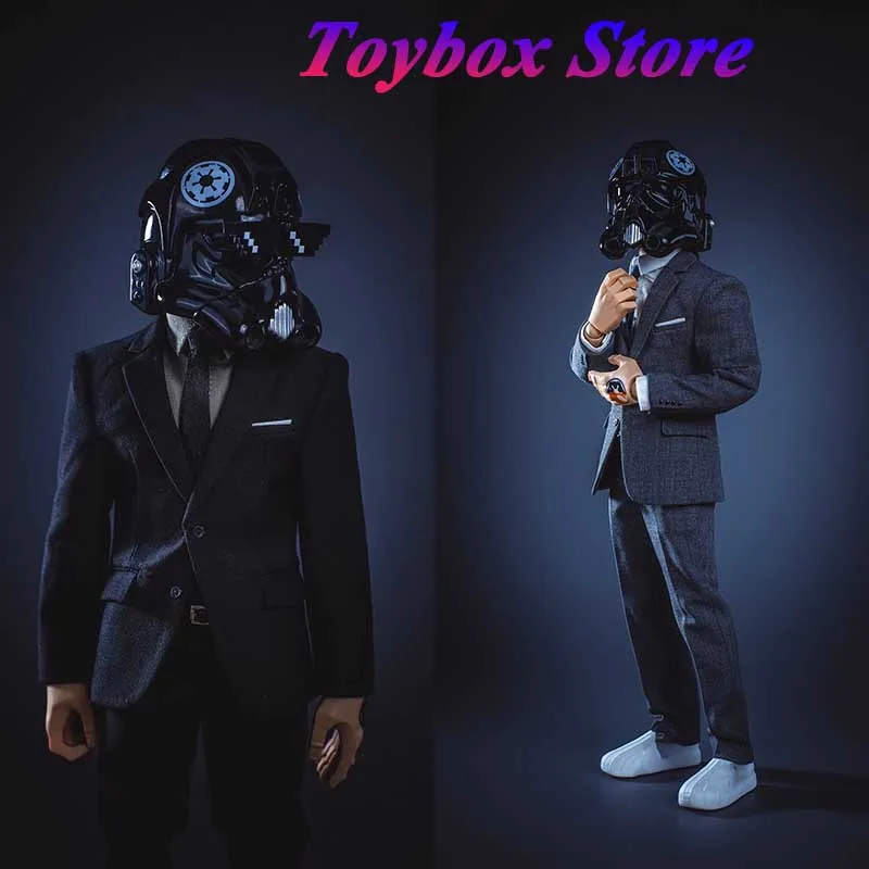 TrickyMan 12 оригинальный 1/6 STOPWARS CLASSY TROOPER черный серый костюм тканевая фигурка дюймов
