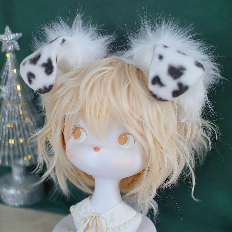 

Handmade Furry Animal Ears Headband Kawaii Puppy Dog Fold Ears Hairhoop Cosplay Halloween Party Headwear Cute Hair Accessories