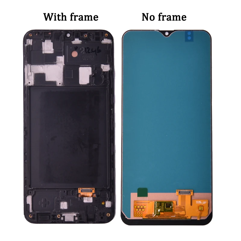 ЖК-дисплей с сенсорным экраном 6 4 дюйма для Samsung galaxy A20 A205 SM-A205F A205FN дигитайзер в