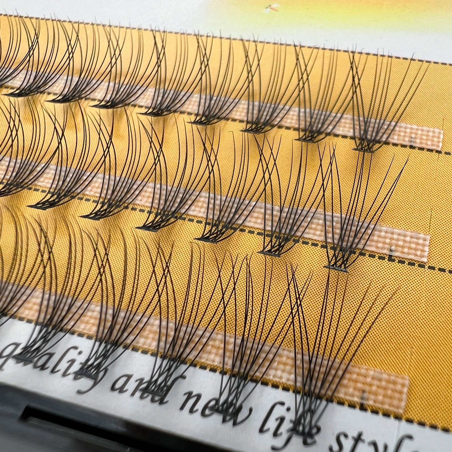

60 Cluster Individual Lashes 10D 0.1 0.07mm Eyelash Extension Natural Style Individual Eyelashes Handmade Eyelash Bundles