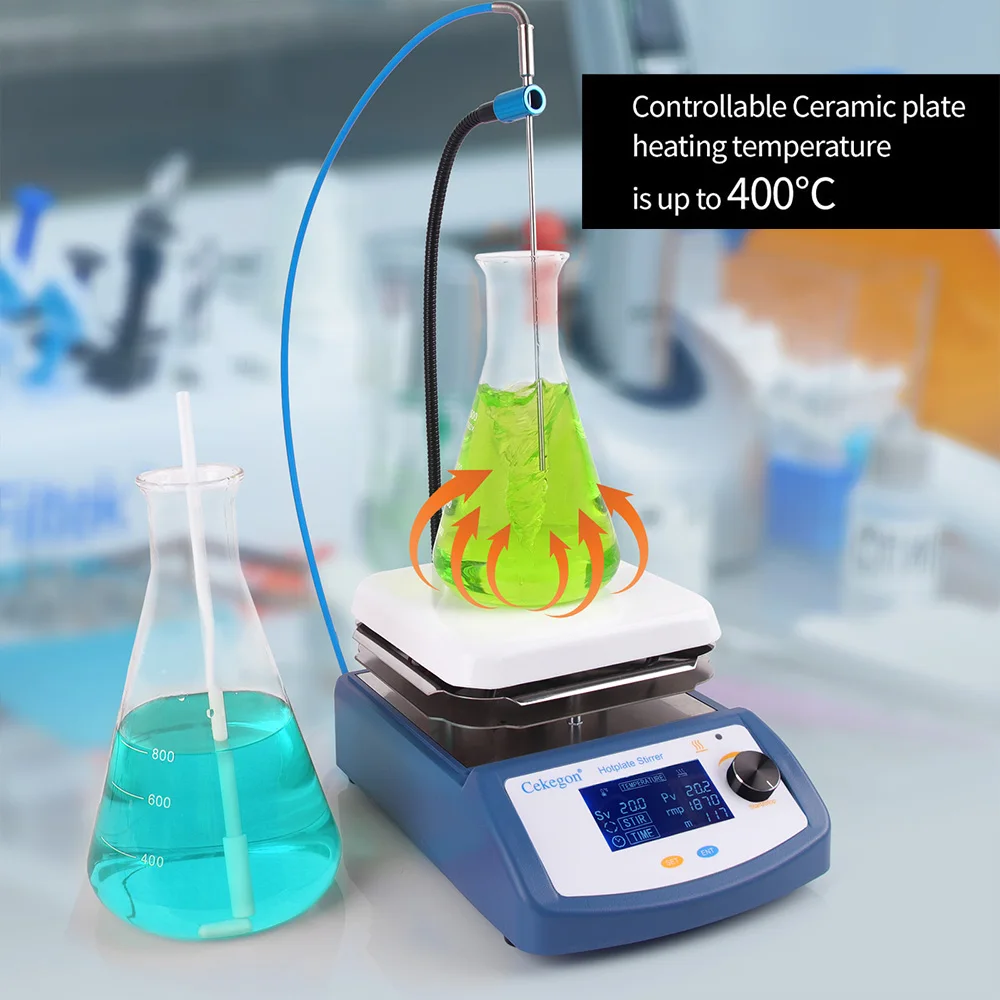 

5L 220V Electric Magnetic Stirrer Hot Plate Vortex Mixer Shaker With Stir Bar Medical Bioloicgal Chemical Laboratory