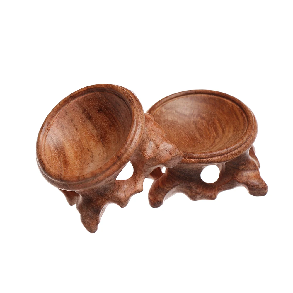 1 шт. деревянный Хрустальный держатель для шаров