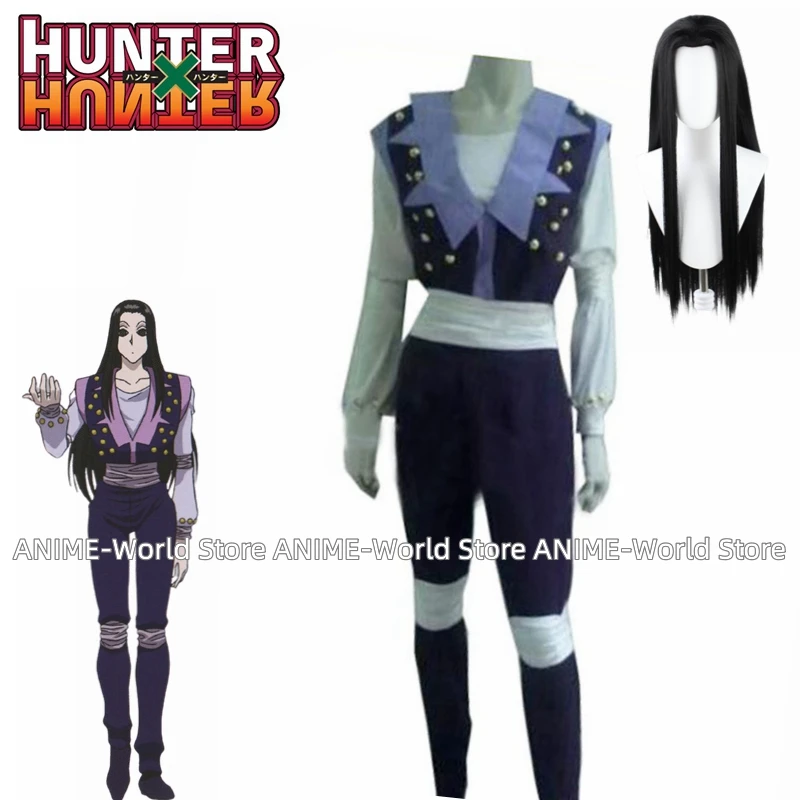 

Japanese Anime Hunter x Hunter Illumi Zoldyck Irumi Cosplay Costume Cosplay Wig Any Size