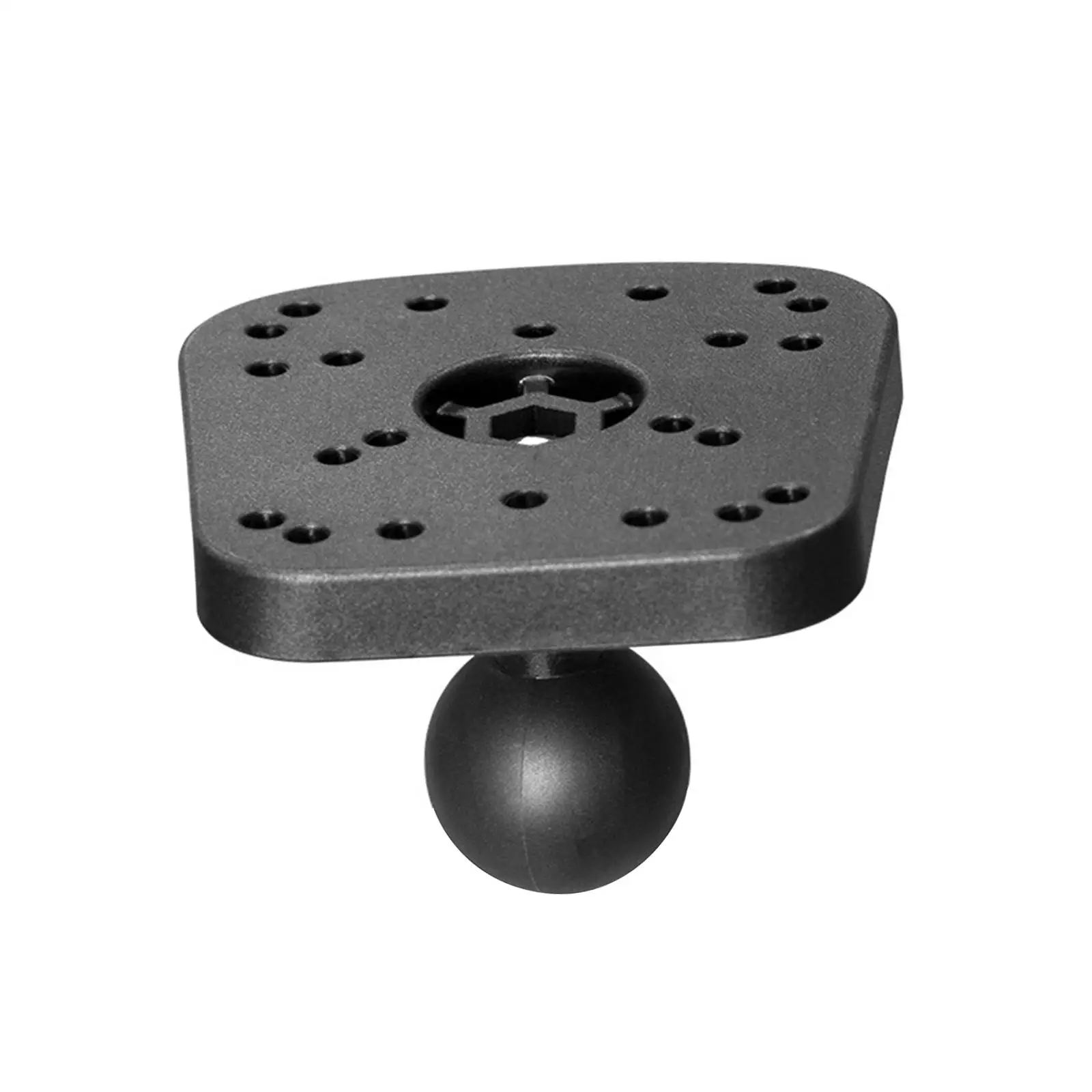 

Fish Finders Mount Plate 38mm Ball Adapter Kayak Mounting Plate for Outdoor Fishing