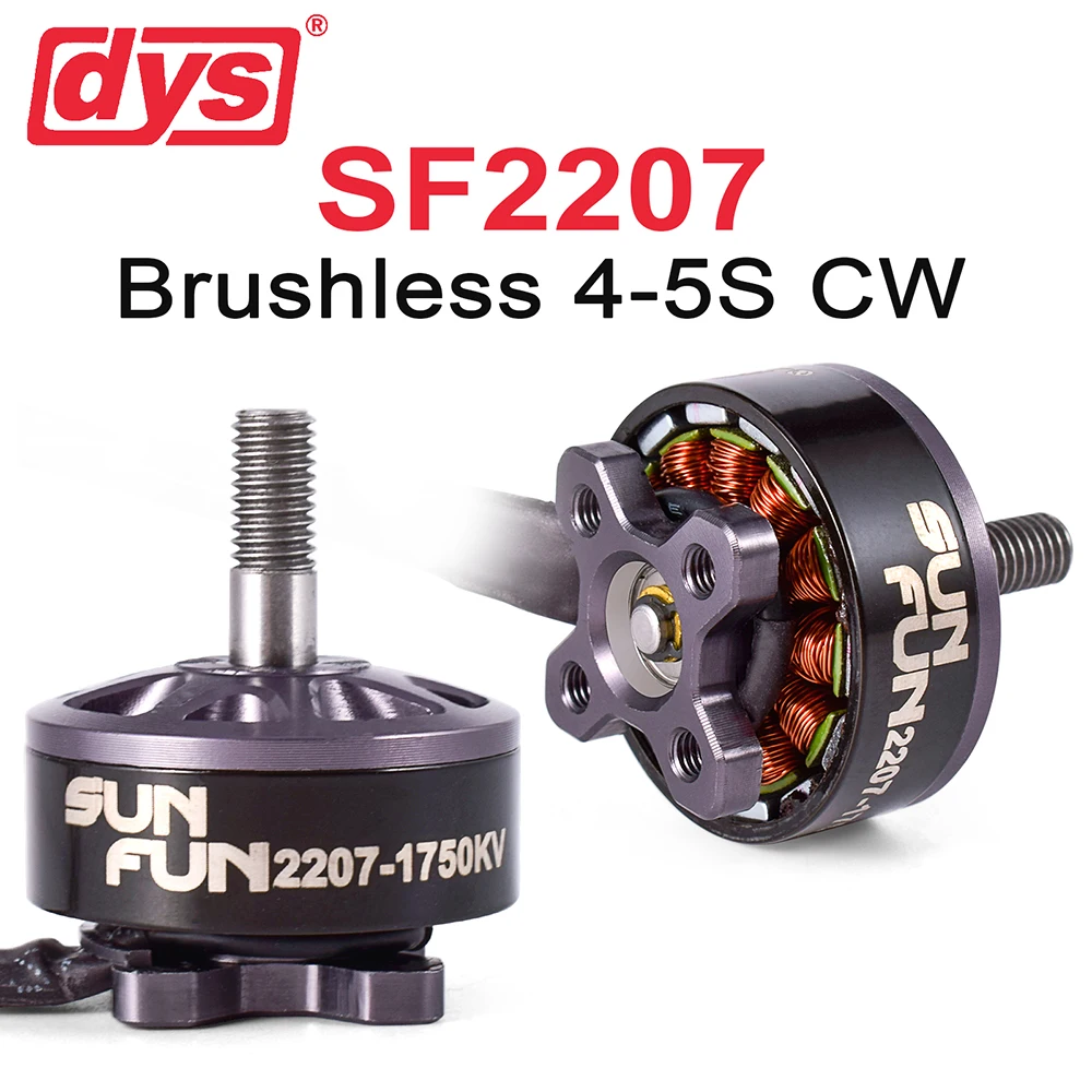 

DYS FPV Racing Drone Brushless Motor 2207 DIY RC Motors 4-5S CW Thread For Multirotor Quadcopter RC Aircraft Spare Parts SUN FUN