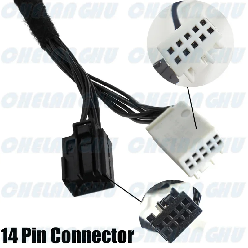 Для Benz W204 C180 C200 C300 2008 2009 2010 2011 2012 2013 правая сторона 14-контактный белый окрашенный