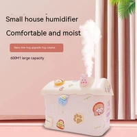 portable 600ml diy electric air humidifier aroma oil diffuser usb cool mist sprayer with colorful night light for home