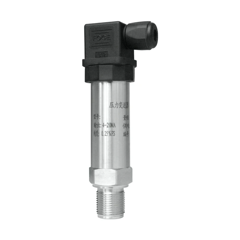 

China Pressure Sensor For Oil Gas Liquid Industrial Pressure Transmitter 4-20ma 0-10V Output 0-16bar 0-25bar Pressure Transducer