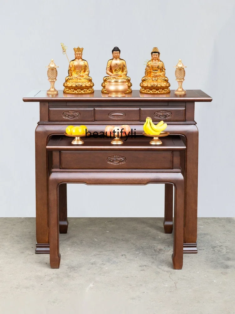 Новая китайская буддийская платформа Gongtai маленький стол для благовоний