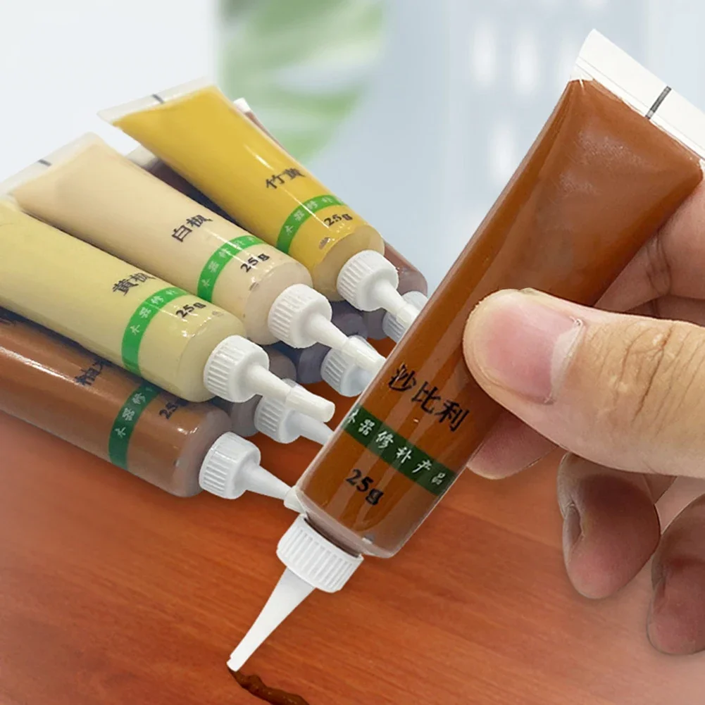 Шлифовальная паста для деревянной мебели быстрое удаление царапин 27 цветов воск