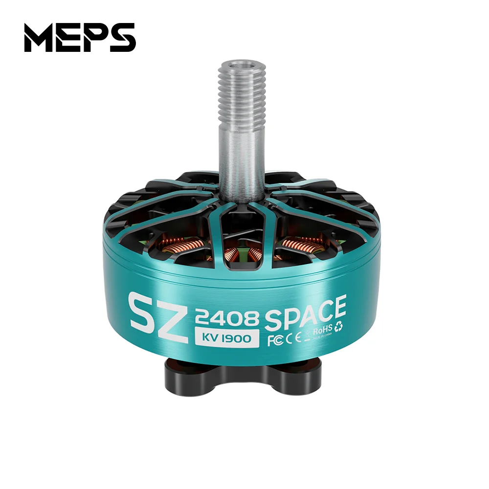 Мотор бесщеточный SZ2408 FPV 1900KV 2500KV для 5-дюймового 6-дюймового Фристайл-дрона, гоночные детали для самостоятельной сборки