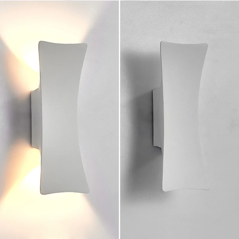 

Светодиодный ные настенные светильники, внешние ворота, фотолампы 6 Вт в современном минималистичном стиле, IP65, водонепроницаемая лампа для...