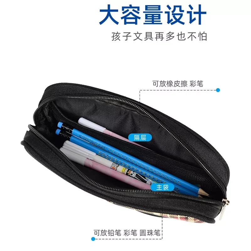 

Мультяшная канцелярская сумка для ручек в британском стиле для детей начальной школы простая вместительная коробка для ручек с единорогом