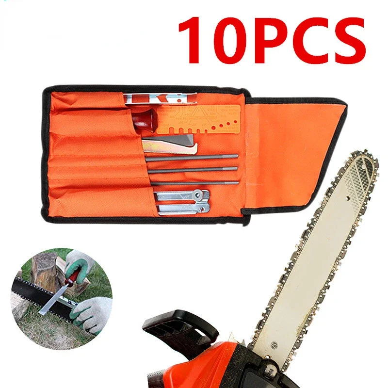 Special Household Hand Tools 10 Pcs Chainsaw Sharpening File For STIHL Filing Kit Chain Sharpen Saw Files Tool New