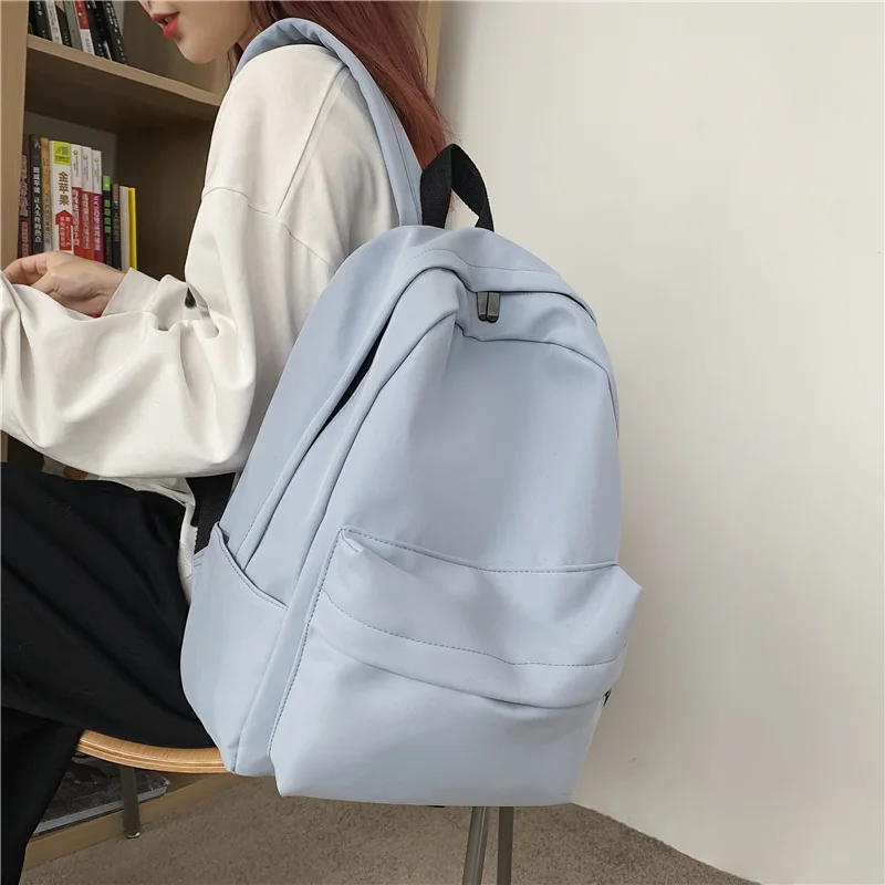 

Kawaii Nylon Women Backpack Fashion Waterproof Rucksack for Teen Girls School Bag Cute Student Bookbag Travel Mochila