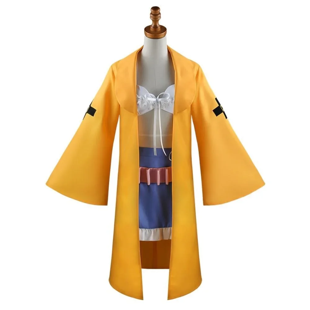 Унисекс аниме Cos Angie Yonaga косплей костюмы Хэллоуин Униформа Костюмы