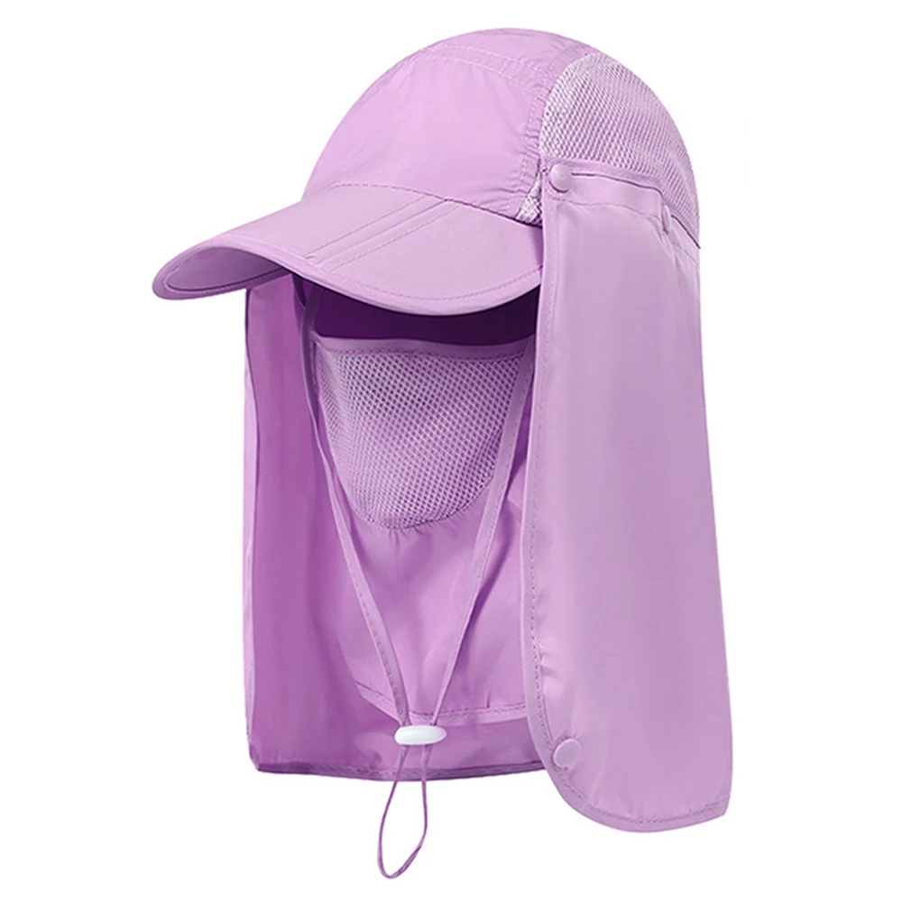 

Safari Hat Detachable Neck Cover Sun Protection Sun Hat with Neck Flap