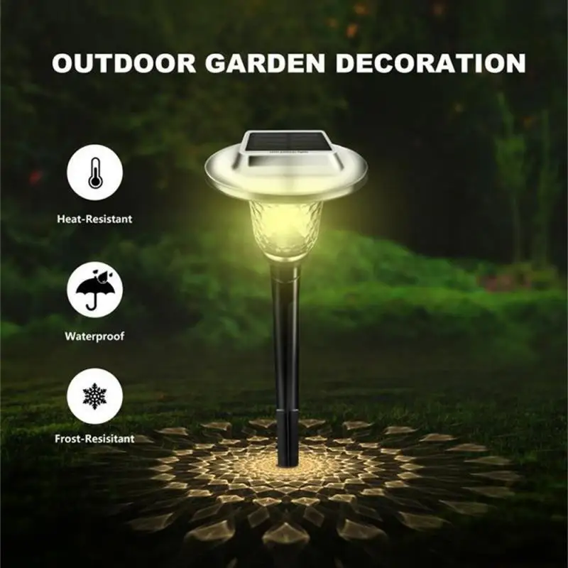 

Solar Garden Light Outdoor Waterproof LED Color Changing RGB Garden Decoration Lighting Garden Passageway Festival Decoration