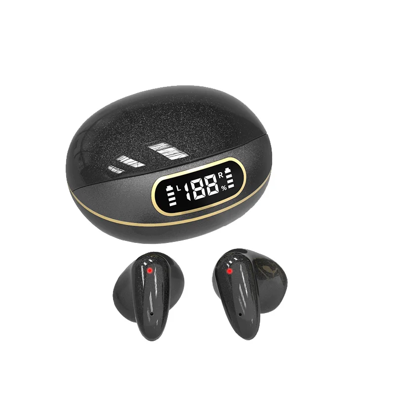 

Беспроводные Bluetooth наушники X55 с сенсорным цифровым дисплеем, наушники без потерь с микрофоном, спортивные стереонаушники для смартфонов