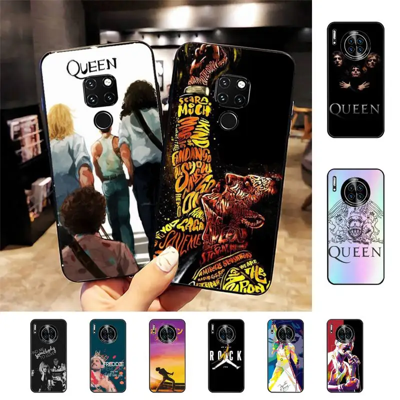 

Freddie Mercury Queen Band Phone Case for Huawei Mate 20 10 9 40 30 lite pro X Nova 2 3i 7se