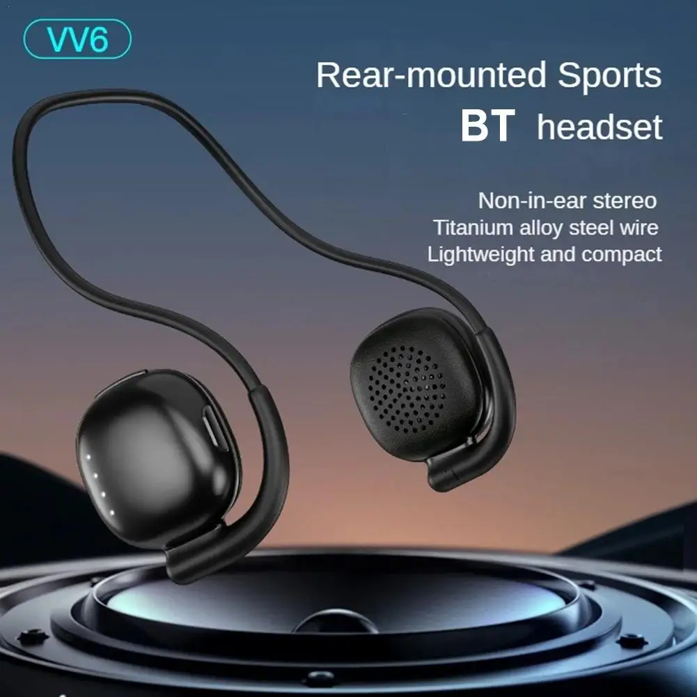 

Sports Bluetooth Wireless Headphones Ear Hook Earphone Waterproof Headsets With Mic True Stereo Super Bass Earbuds Long Standby