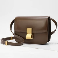 luxury brand box tofu bag 2022 upgrade smooth leather high quality women shoulder messenger bag fashion ladies small square bag