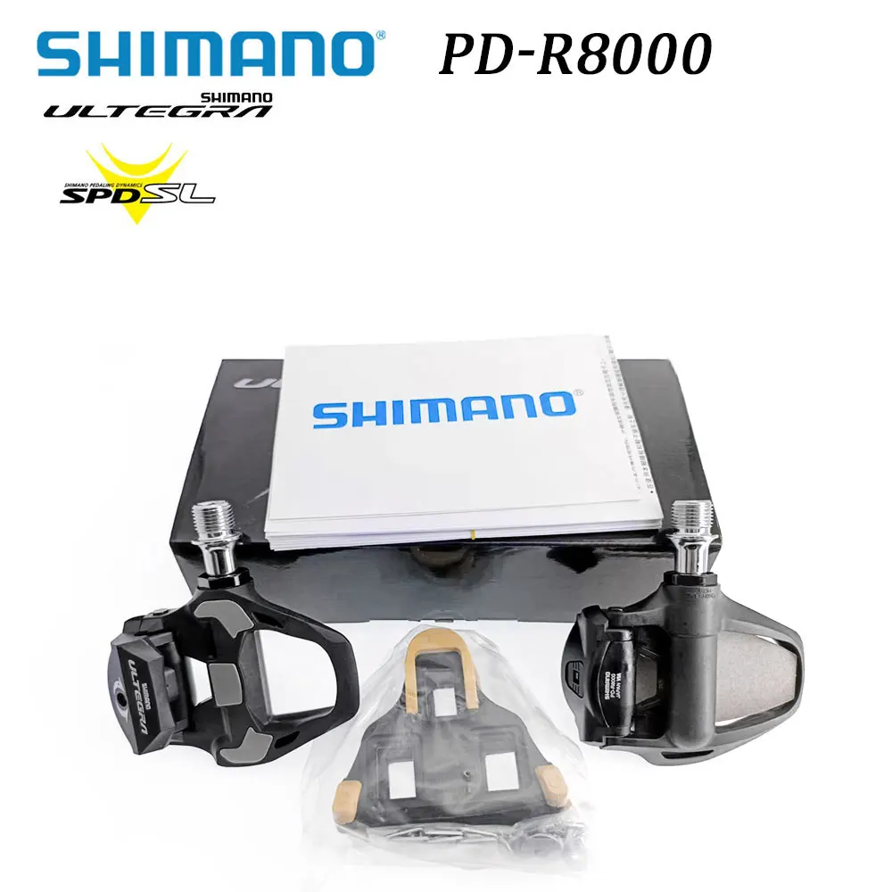 

Shimano Road Bike Pedals ULTEGRA PD R8000 Carbon Fiber Bicycle Self-Locking Pedal With SM-SH11 Cleats for Road Competition Pedal
