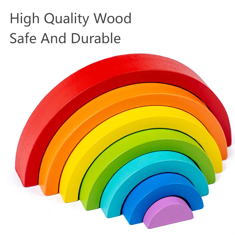 Детский Деревянный конструктор Мост арки |