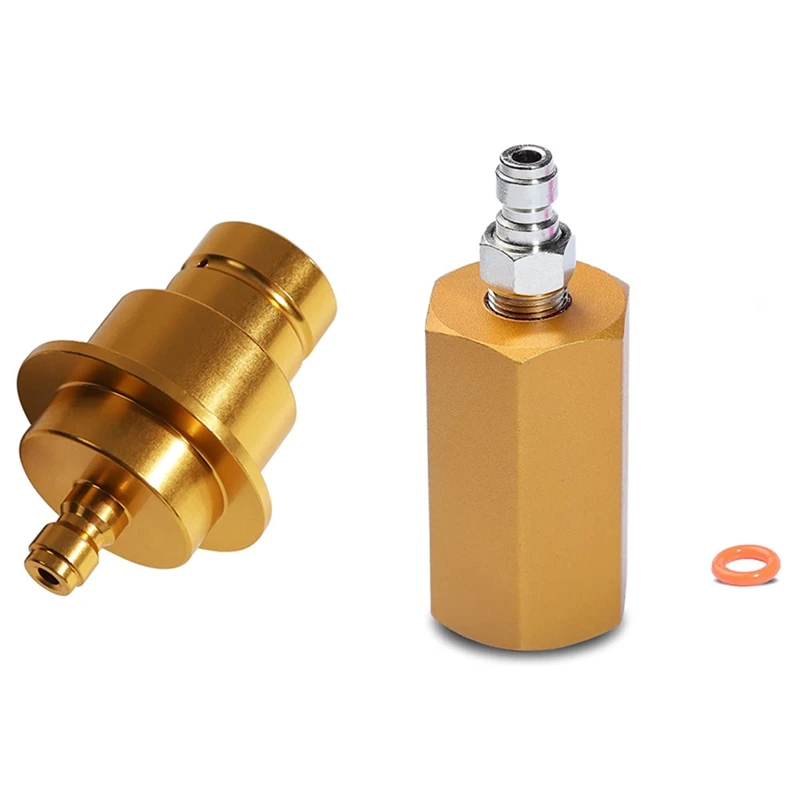

2 Pcs 8Mm CO2 Adapter And M18X1.5 To 8Mm Male Quick Plug For Soda CO2 Cylinder Quick Connect