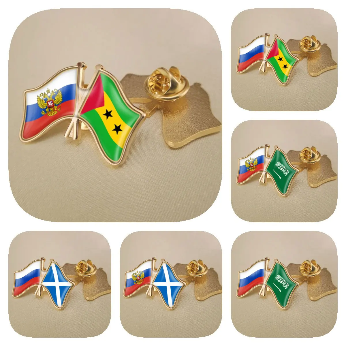 

Эмблема Российской Федерации и Сан-Томе и Принсипи, Саудовская Аравия, Шотландия