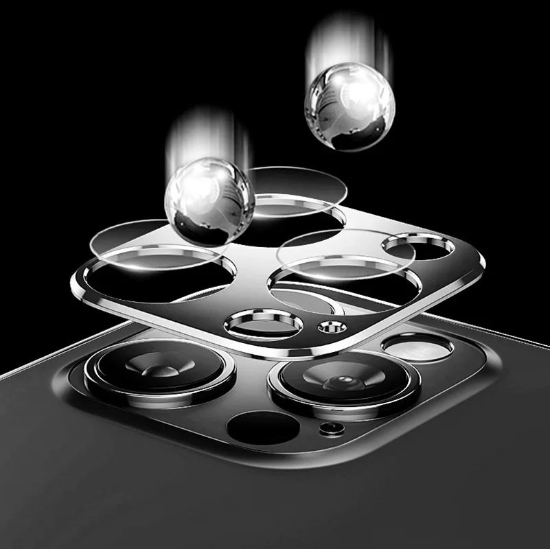 Металлическая задняя защитная пленка для объектива камеры IPhone 13 Mini Pro Max