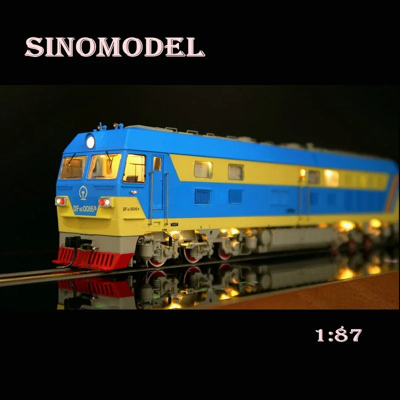 Модель поезда SINOMODEL Tianchao DF4E дизельный локомотив с тяжелыми звеньями 21-контактный