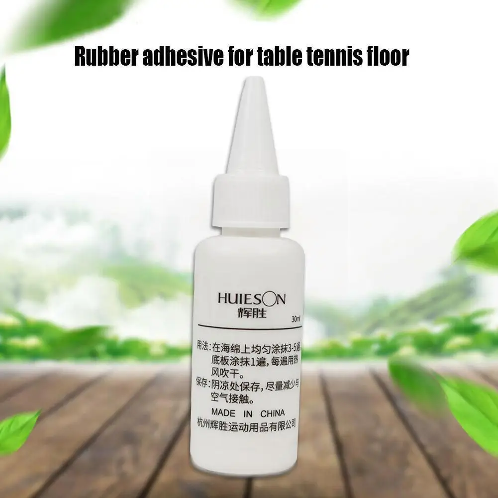 

30ml Table Tennis Glue Inorganic Kit Non-toxic For Gumming Rubber Glue Racket Tennis Racket Diy Table Glue Tennis Table A5h D7w5