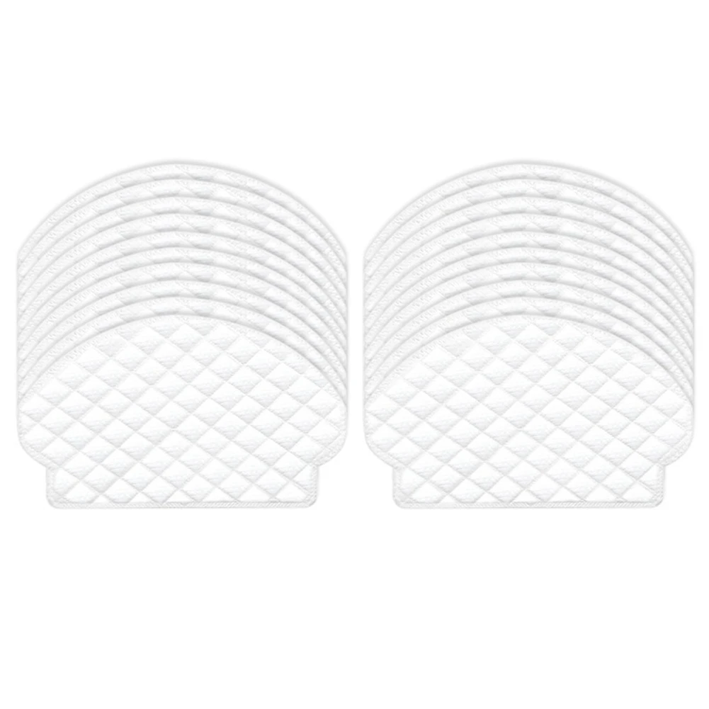 50 шт. одноразовые подушечки для швабры Ecovacs Deebot Ozmo T8 T9 тряпки мытья полов запасные