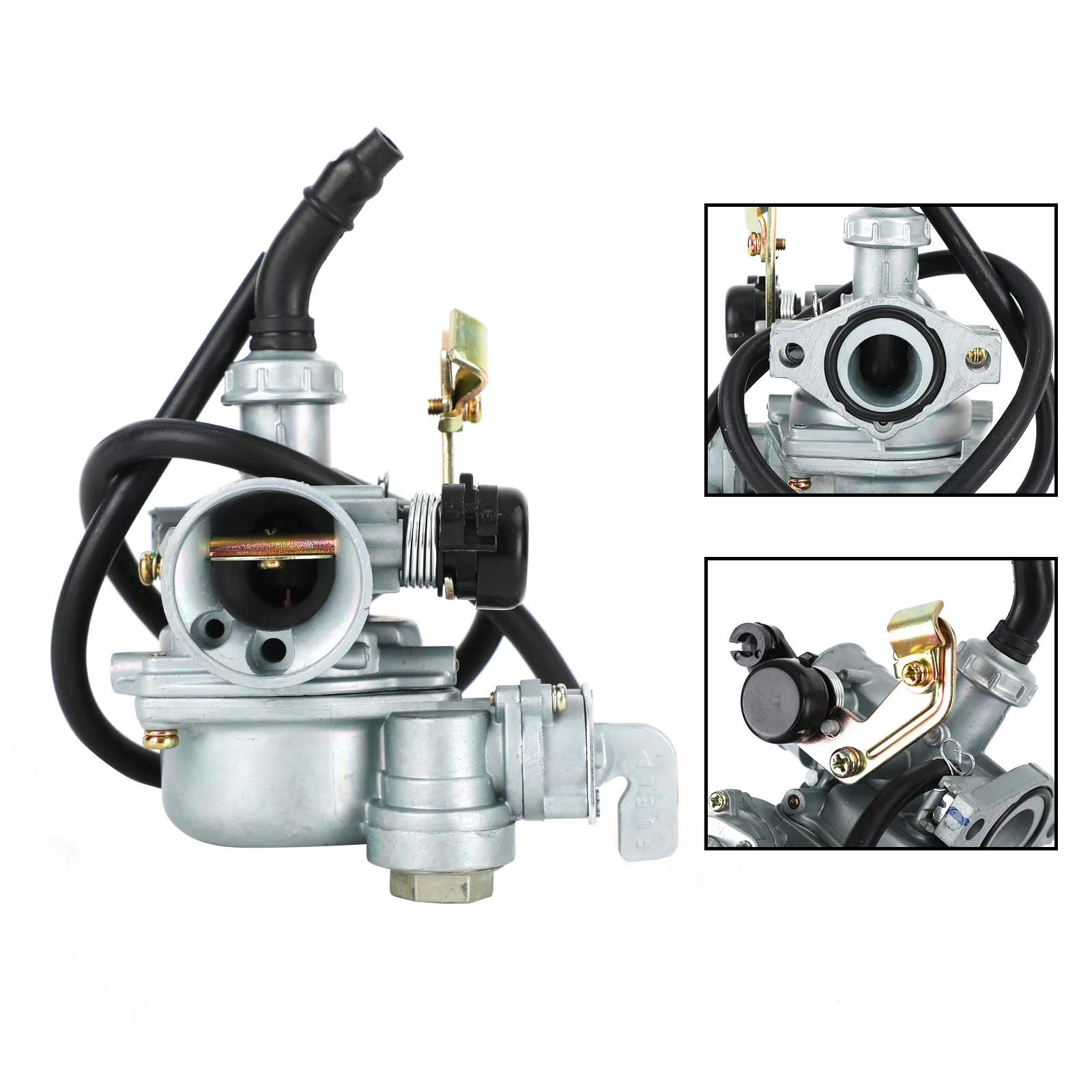 

Areyourshop Carburetor Carb fit for PZ19 50cc 70cc 90cc 110cc dirt bike/pit bike /ATV quad Parts