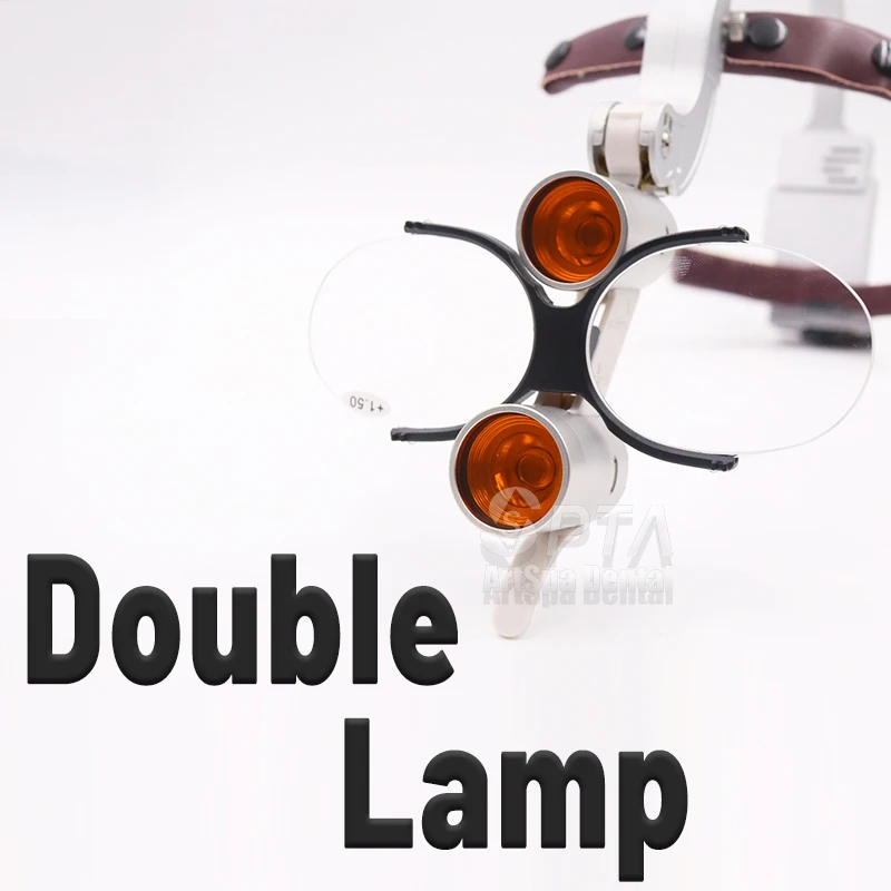 5 Вт Стоматологическая Операционная Лампа Бинокулярные Лупы 2 5x 3 Увеличение